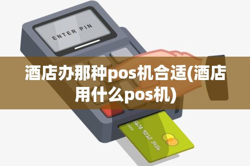 酒店办那种pos机合适(酒店用什么pos机)