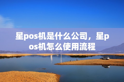 星pos机是什么公司，星pos机怎么使用流程