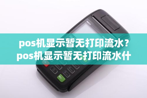 pos机显示暂无打印流水？pos机显示暂无打印流水什么意思