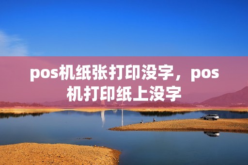 pos机纸张打印没字，pos机打印纸上没字