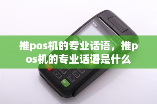 推pos机的专业话语，推pos机的专业话语是什么