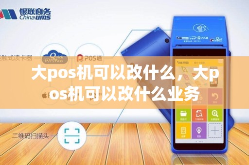 大pos机可以改什么，大pos机可以改什么业务