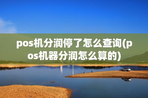 pos机分润停了怎么查询(pos机器分润怎么算的)
