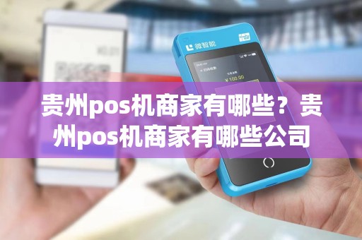 贵州pos机商家有哪些？贵州pos机商家有哪些公司