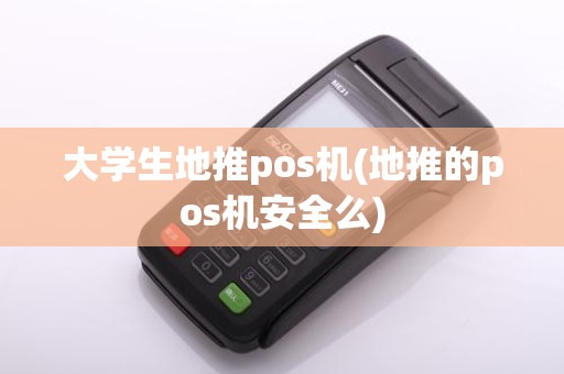 大学生地推pos机(地推的pos机安全么)