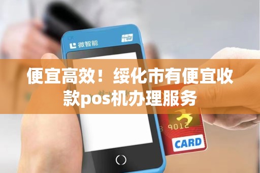 便宜高效！绥化市有便宜收款pos机办理服务